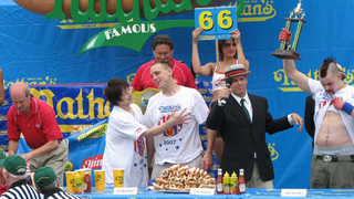 Our Visit To The Hot Dog Eating Championships